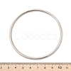 7Pcs 201 Stainless Steel Plain Bangle Sets Hand Polished for Women BJEW-L664-022C-P02-5