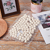 100Pcs Maple Wood European Beads WOOD-GF0001-97-6