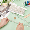 5 Yards Paillette with Glass Seed Bead Ribbons OCOR-BC0007-67B-3
