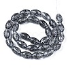 Transparent Crackle Glass Beads Strands GLAA-S192-B-010I-2