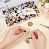 240Pcs 24 Styles Natural & Synthetic Mixed Gemstone Beads G-NB0004-79-3