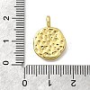 Brass with Enamel Pendants KK-D295-31G-4