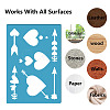 Acrylic Earring Handwork Template DIY-WH0359-033-5