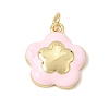 Brass Enamel Pendants KK-CBA960E-08G-2