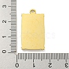 Real 18K Gold Plated PVD Vacuum Plating 304 Stainless Steel Pendants STAS-L278-012G-01-3