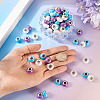 150Pcs Opaque Resin European Beads RESI-TA0004-72A-6