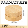 15G Bamboo & Aluminum Cream Jar CON-WH0112-016B-2