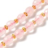 Natural Rose Quartz Beads Strands G-H297-C08-01-1