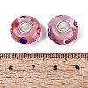 Handmade Lampwork & Brass Core European Beads LS-LAMP-N044-05S-01-4