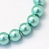 Baking Paint Glass Pearl Round Bead Strands HY-Q003-10mm-32-2
