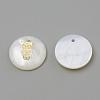 Freshwater Shell Pendants SHEL-Q010-007G-2