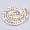 Electroplate Glass Imitation Jade Beads Strands X-EGLA-Q114-4mm-A07-2