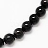 Grade AA Natural Obsidian Round Beads Strands X-G-L275-03-6mm-1