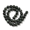 Natural Serpentine Beads Strands G-P504-10mm-01-3