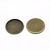 Iron Plain Edge Bezel Cups MAK-Q011-25AB-20mm-1