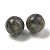 Natural Labradorite Round Ball Figurines Statues for Home Office Desktop Decoration G-P532-02A-33-2
