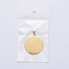 304 Stainless Steel Pendants LS-STAS-I140-17G-8
