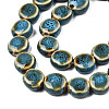 Handmade Porcelain Ceramic Beads Strands PORC-Q265-008E-3