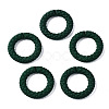 Spray Painted CCB Plastic Linking Rings CCB-Q091-010B-1