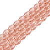 Transparent Glass Beads Strands GLAA-N071-01A-A04-1