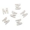 Tarnish Resistant 304 Stainless Steel Letter Charms STAS-O072-M-2