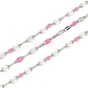 Brass Dapped Chains AJEW-Q153-02P-12-1