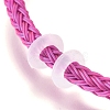 Braided Stainless Steel Wire European Style Bracelets Making AJEW-D047-02A-G-4