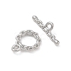 Brass Toggle Clasp KK-D289-53B-P-3
