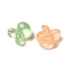 Transparent Resin Decoden Cabochons with Glitter Powder RESI-E053-08D-2