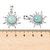 Natural Amazonite Pendants G-F786-08P-26-3