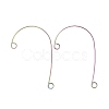 Rainbow Color 316 Stainless Steel Ear Cuff Findings STAS-H148-02M-1