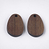 Walnut Wood Pendants WOOD-S054-04-2