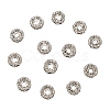 Brass Grade A Crystal Rhinestone Spacer Beads RB-A006-6MM-N-2