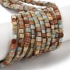 Natural Shoushan Stone Beads Strands G-H087-F01-01-1