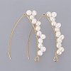 PVD Vacuum Plating 304 Stainless Steel Earring Hooks EJEW-JE03759-1