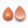 Natural Aventurine Cabochons G-E491-B-25-2