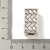Tibetan Style Alloy European Beads FIND-U015-12AS-03-3
