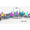 Non-Magnetic Synthetic Hematite Beads Strands X-G-Q519-1-2
