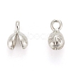 Brass Bead Tips X-KK-N0002-04P-2