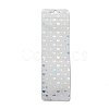 Rectangle Glitter Holographic Plastic Yin-yang Zip Top Gift Bags OPP-E004-01C-B02-2