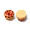 Opaque Resin Imitation Food Cabochons RE-CBA7952-01-2