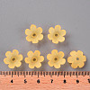 Frosted Acrylic Bead Caps MACR-S371-07A-719-4