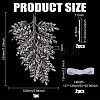 1Bag Zinc Alloy & Rhinestone Hair Bobby Pins Sets AJEW-FG0005-21-2