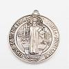Tibetan Style Alloy Big Pendants TIBEP-A17171-AS-LF-3