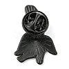Banana Alloy Enamel Pin Broochs AJEW-Z023-11EB-3
