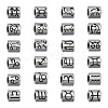 12Pcs Oval with Constellation 304 Stainless Steel European Beads STAS-UN0064-66-1