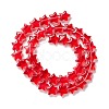 Transparent Glass Beads Strand GLAA-K057-01D-3