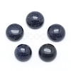 Synthetic Blue Goldstone Cabochons G-E492-H-19-1