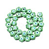Handmade Evil Eye Lampwork Beads Strands LAMP-N029-008D-2