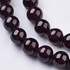 Natural Garnet Beads Strands G-J376-37-6mm-3